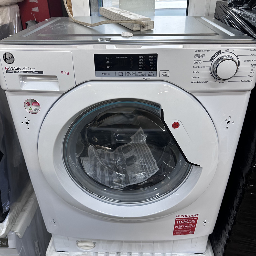 hoover hbws48d1e integrated washing machine