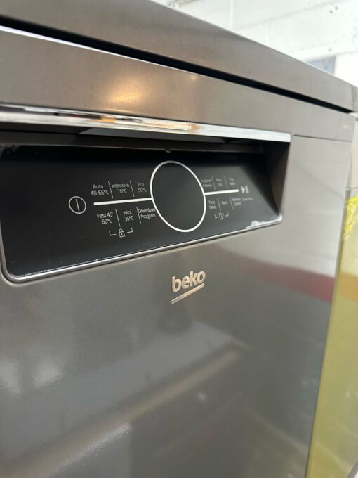 BEKO Pro CornerIntense BDFN36560WCFG WiFi Dishwasher - Graphite - Image 3
