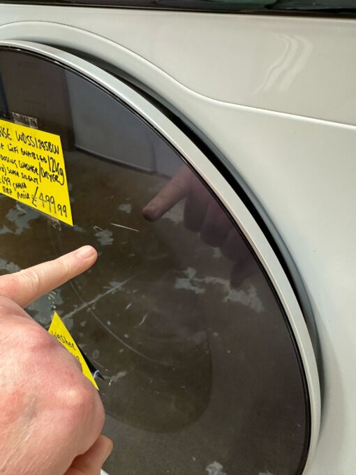 HISENSE 5S Series Auto Dosing WD5S1245BW WiFi 12+8kg 1400 Spin Washer Dryer - White - Image 7