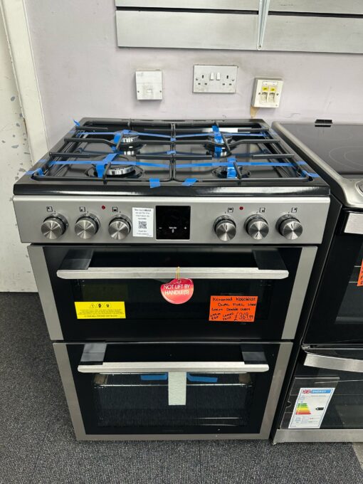 KENWOOD KDGC66S22 60cm Dual Fuel Cooker - Silver