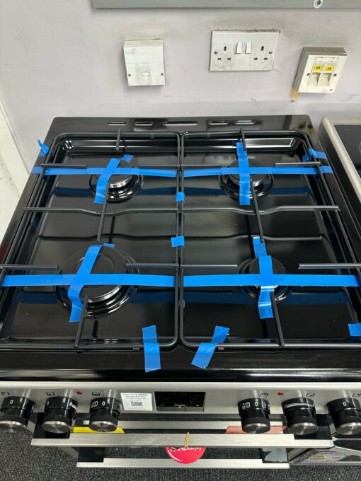 KENWOOD KDGC66S22 60cm Dual Fuel Cooker - Silver - Image 5