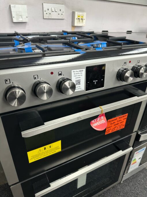 KENWOOD KDGC66S22 60cm Dual Fuel Cooker - Silver - Image 4