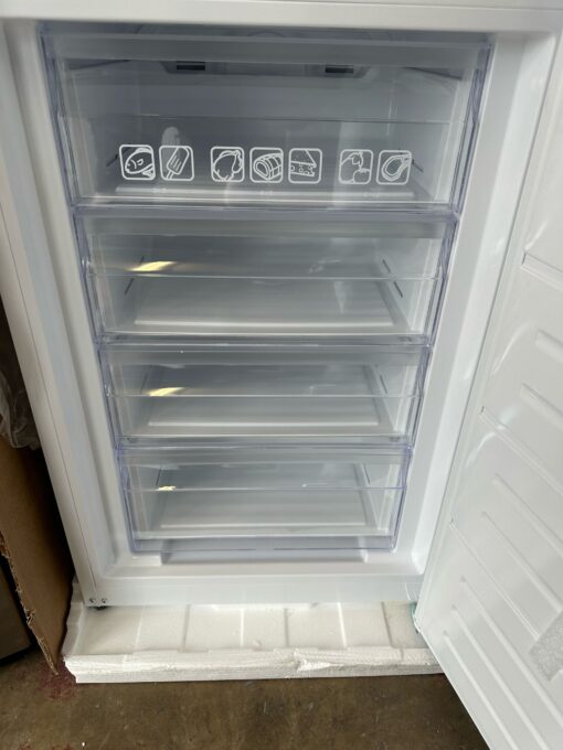 Hoover HOCV1T618EWWK-1 Fridge Freezer - E Rated - Silver - Image 6