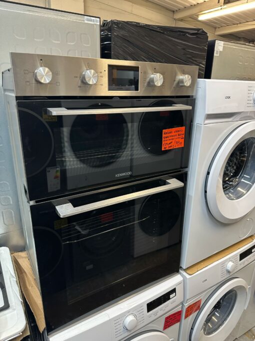 KENWOOD KBIDOX21 Built-In Electric Double Oven - Black & Stainless Steel