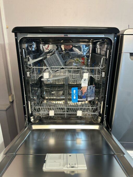 Indesit D2FHK26BUK Full Size Dishwasher - E Rated - Black - Image 6