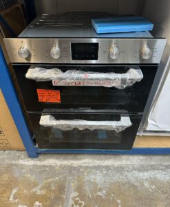 KENWOOD KBUDOX21 Electric Built-under Double Oven - Black & Stainless Steel