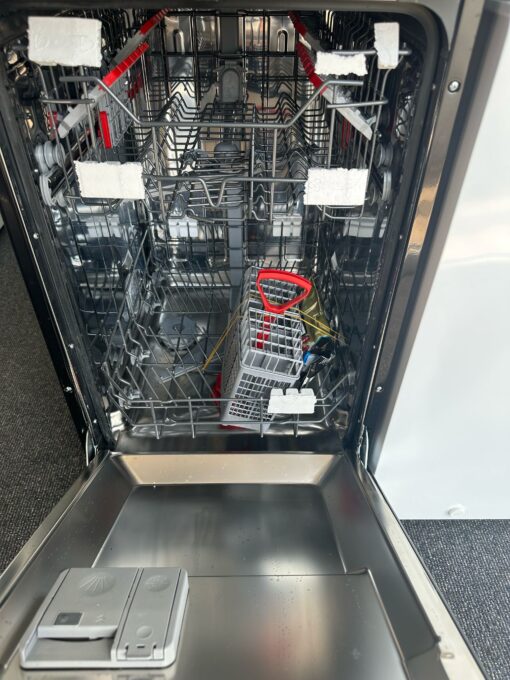 SHARP QW-NS1CF49EB-EN Slimline Dishwasher - Black - Image 7