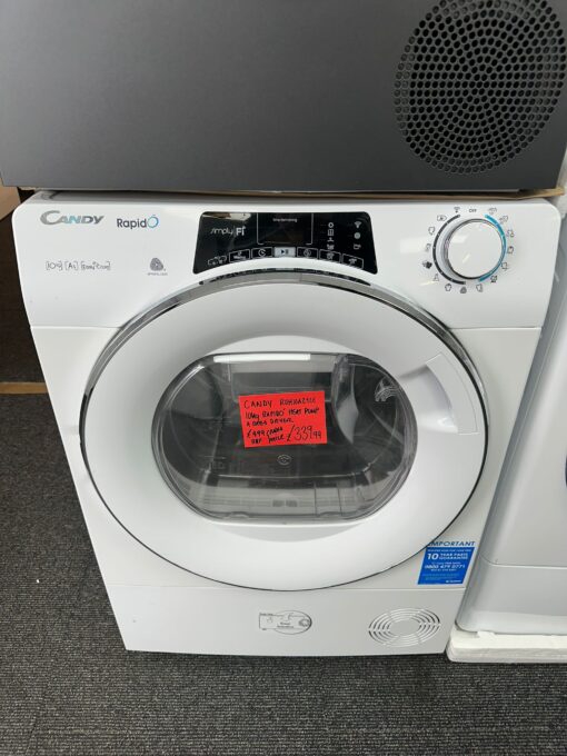 Candy ROE H10A2TCE-80 10kg Heat Pump Dryer A++ Rated - White