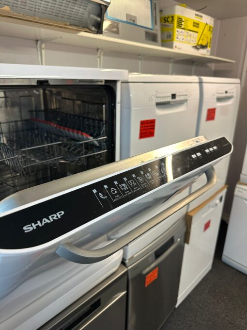 SHARP QW-DX41F47EW Full-size Dishwasher - White - Image 4