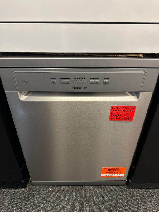HOTPOINT H2F HL626 X UK Full-size Dishwasher - Inox