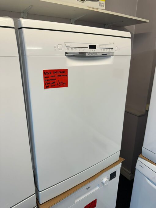 Bosch SMS2ITW08G Dishwasher Full-Size Dishwasher - White - Image 2