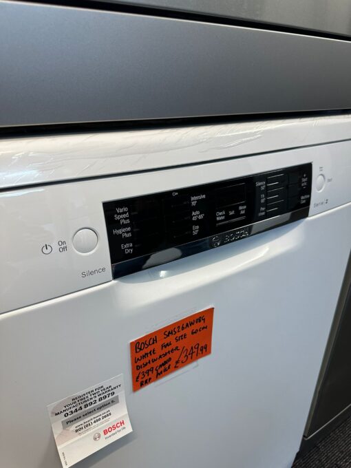 BOSCH Series 2 SMS26AW08G Full-size Dishwasher - White - Image 4