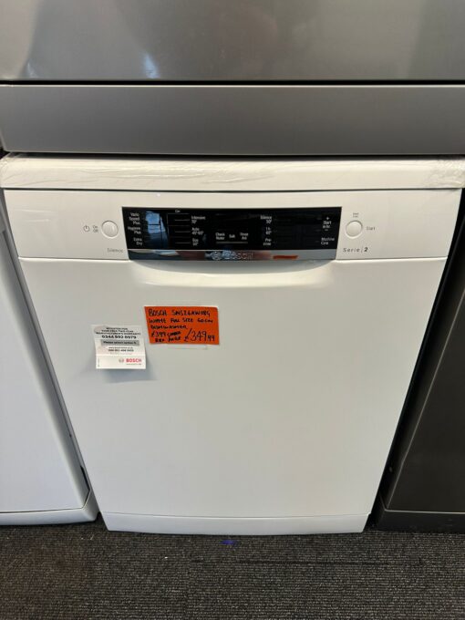 BOSCH Series 2 SMS26AW08G Full-size Dishwasher - White