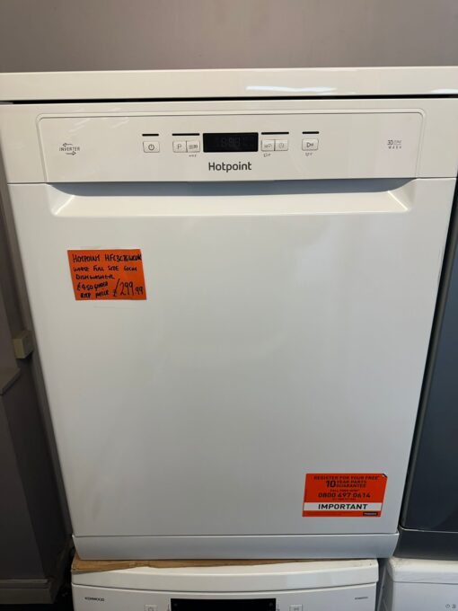 HOTPOINT HFC 3C26 W C UK Full-size Dishwasher - White