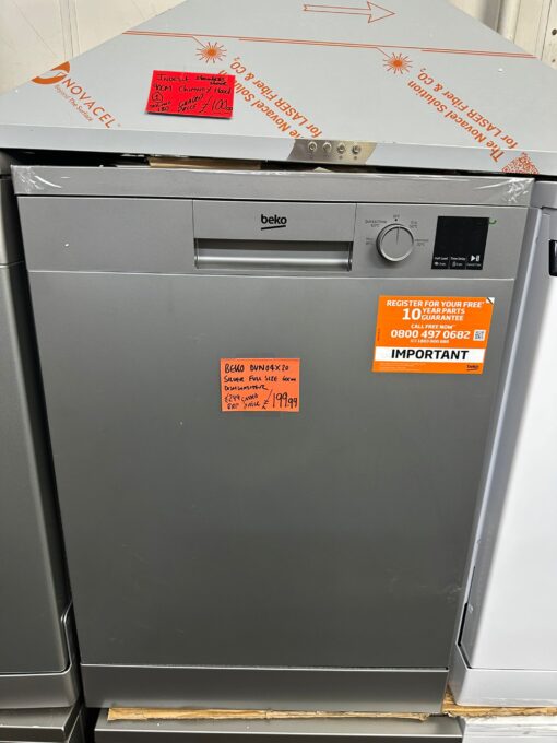 BEKO DVN04X20S Full-size Dishwasher - Silver