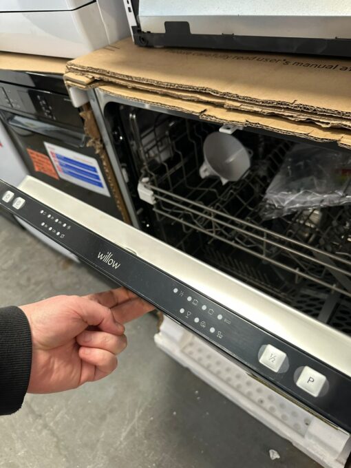 Willow WDW1460I Integrated Full-size Dishwasher - Black - Image 4