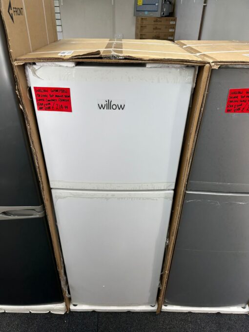 Willow WTM138W 48cm Top Mount Fridge Freezer - White