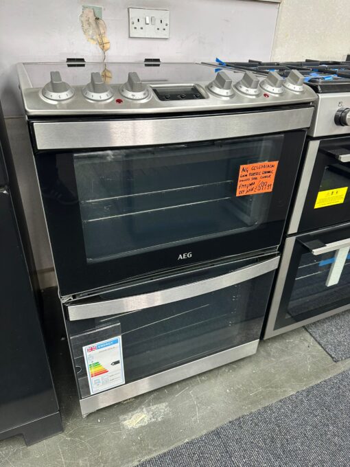 AEG CCS6741ACM 60cm Electric Ceramic Cooker - Stainless Steel - Image 2