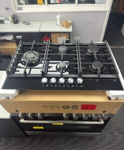 Teknix SCGH751B 75cm Gas Hob - Black