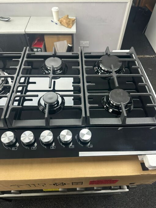 Teknix SCGH751B 75cm Gas Hob - Black - Image 5