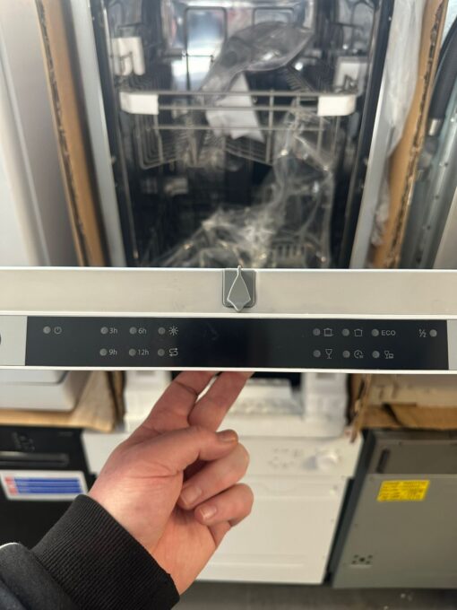 Cookology CBID450 Slimline Integrated Dishwasher - Stainless Steel - Image 3