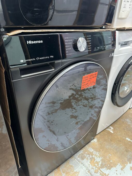 Hisense 5S Series WF5S1245BB 12kg 1400 Spin Washer - A Rated - Black - Image 2