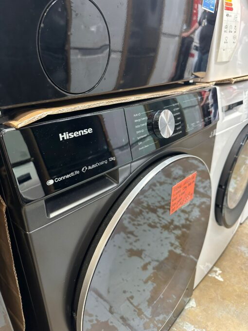 Hisense 5S Series WF5S1245BB 12kg 1400 Spin Washer - A Rated - Black - Image 7