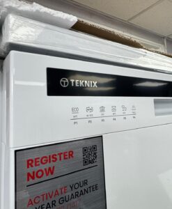 Alternative view of Teknix TX3FD618W Dishwasher 15 Place Settings - C Rated - White