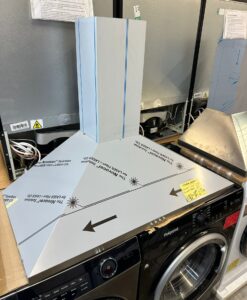 Alternative view of Electrolux LFC319X 90cm Pyramid Chimney Hood - Stainless Steel