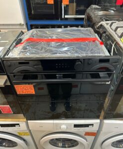 Samsung Series 5 Dual Cook Flex™ NV7B5750TAK Wifi Built-In Electric Single Oven with Pyrolytic Cleaning - A+ Rated - Black Glass