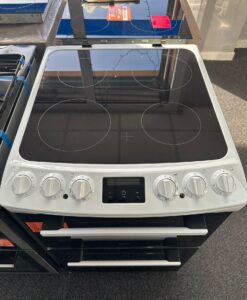 Alternative view of AEG CCX1530ACW Double Oven Electric Cooker with Ceramic Hob - A/A Rated - White