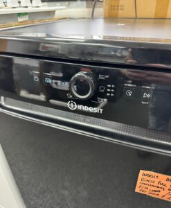 Alternative view of Indesit D2FHK26BUK Full Size Dishwasher - Black - E Rated