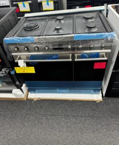 SMEG C92GMX2 90 Dual Fuel Range Cooker - Stainless Steel