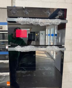 Hisense Hi6 BID914221CDBG Built-In Electric Double Oven - Black