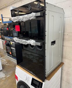 Alternative view of Hisense Hi6 BID914221CDBG Built-In Electric Double Oven - Black