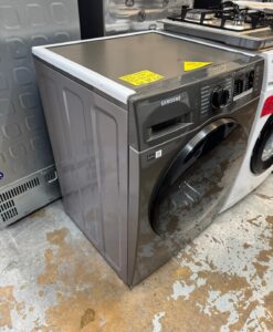 Alternative view of SAMSUNG Series 5 ecobubble WD80TA046BX/EU 8+5kg 1400 Spin Washer Dryer - Graphite