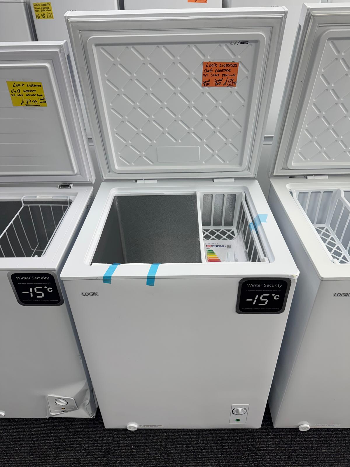 LOGIK L145CFW25 Chest Freezer - White