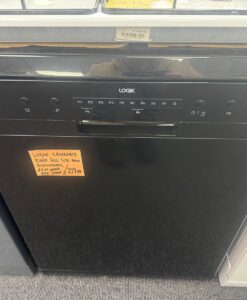 Alternative view of LOGIK LDW60B23 Full-size Dishwasher - Black