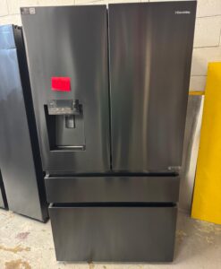 Hisense PureFlat RF728N4SBFE Smart Fridge Freezer – Black Stainless Steel