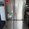 Hisense PureFlat Infinite RS818N4TIE American‑Style Smart Fridge Freezer – Grey Stainless Steel