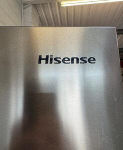 Alternative view of Hisense RS694N4TFE American‑Style Fridge Freezer – Black Stainless Steel
